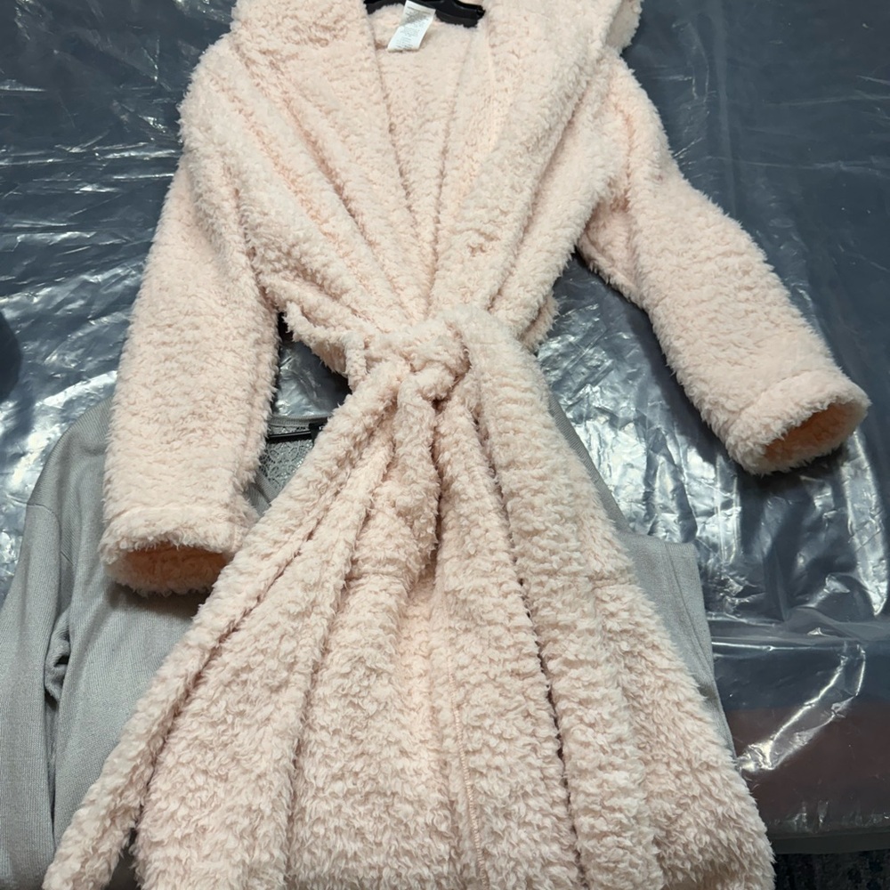 Mark and Graham Cozy Pink Fleece Robe